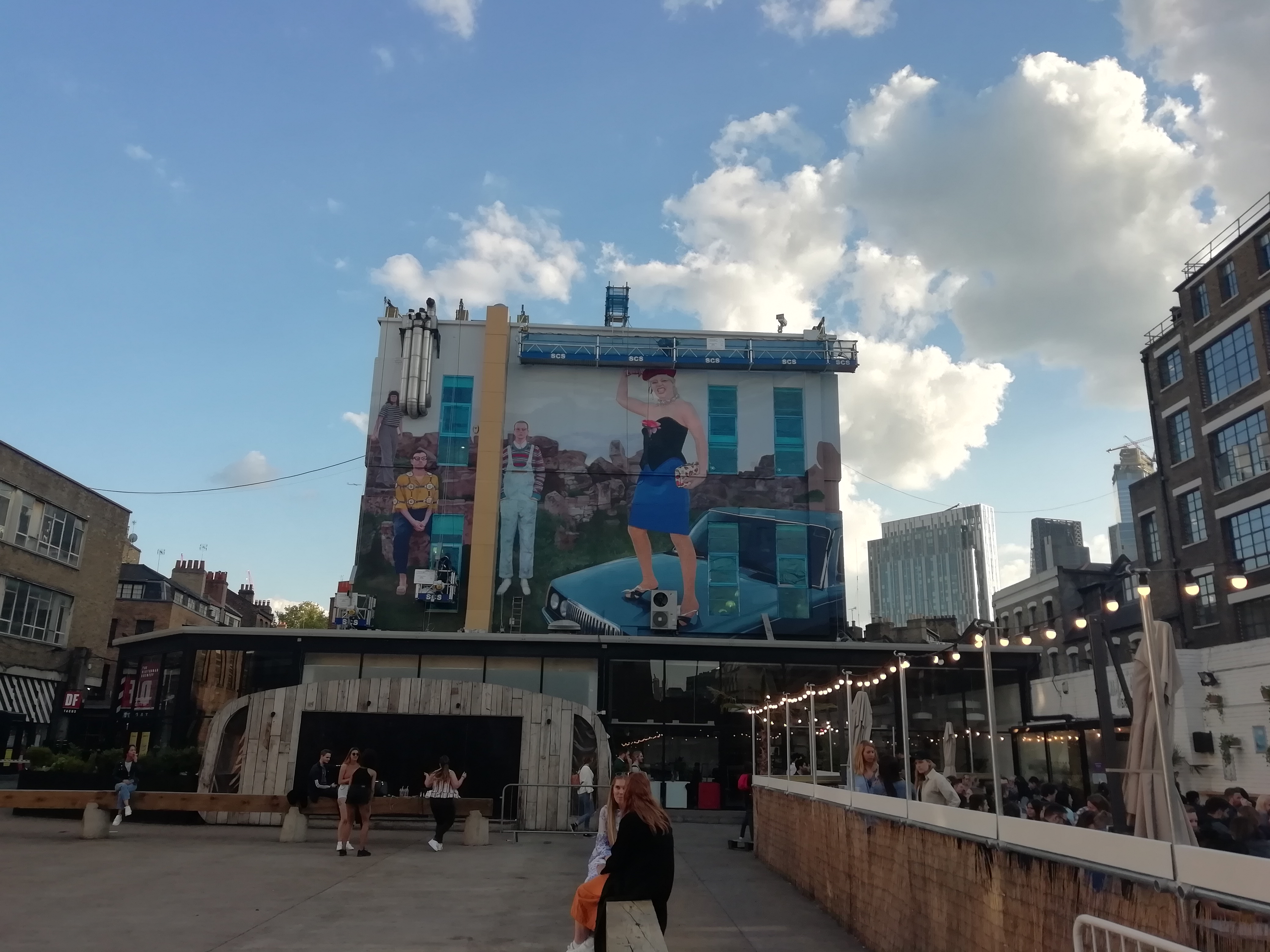 Mural Gucci x Amyl & The Sniffers | Ely's Yard, Shoreditch